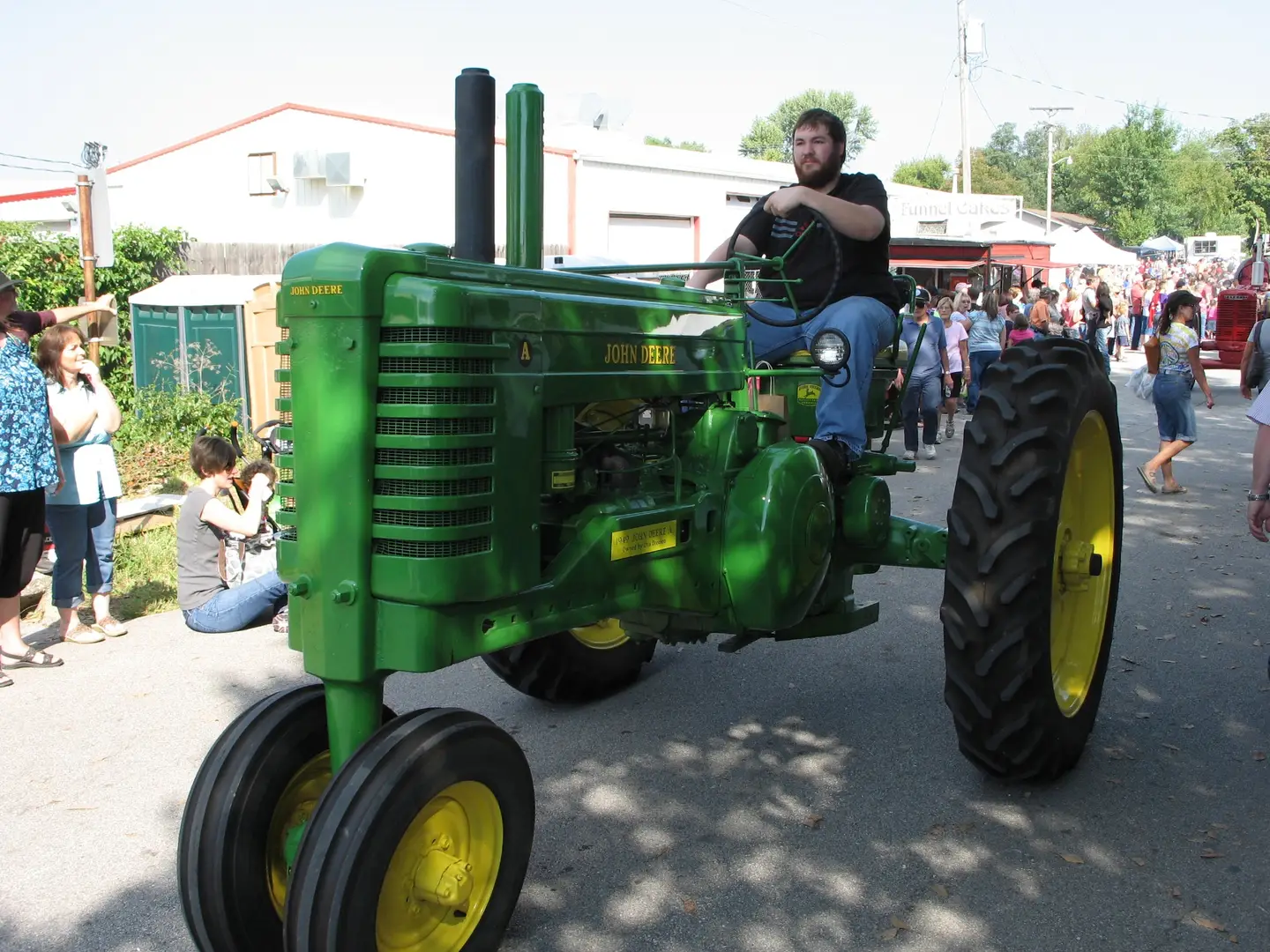 Parade tractors